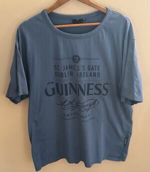 Guinness T-Shirt Large St. James Gate Dublin Ireland Extra Stout 2XL